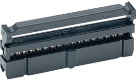 C3001-50YYGB00R, Multiple Contact Strip DIN 41651, Vertical, Socket, 1A, Contacts - 50