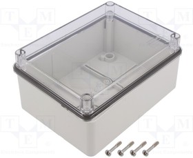 686.226, Enclosure: multipurpose; X: 118mm; Y: 158mm; Z: 76mm; SCABOX; grey