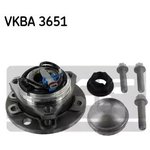 VKBA 3651, Подшипник-ступица пер.OPEL ASTRA H ,ZAFIRA B 5 отверстий