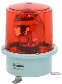 Фото 1/2 SH2-24-R, Сигнализатор световой, мигалка вращающаяся, красный, Серия SH2