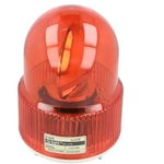 S125R-24-R, Сигнализатор световой, мигалка вращающаяся, красный, Серия S125
