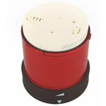 XVBC5M4, Сигнализатор: световой, LED, красный, 230ВAC, IP65, d70мм, -25-50°C
