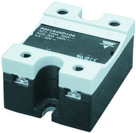 Фото 1/4 RM1A60D100, Solid State Relay, 100 A rms Load, Panel Mount, 660 V Load, 32 V Control