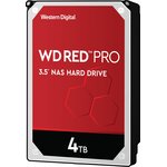 WD4003FFBX, Жесткий диск, HDD WD SATA3 4Tb Red Pro for NAS 7200 256mb 1 year ocs