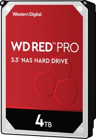 Фото 1/3 Жесткий диск WD Red Pro WD4003FFBX, 4ТБ, HDD, SATA III, 3.5"