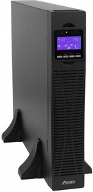 Фото 1/4 Powerman Online 3000 RT, ИБП POWERMAN Online 3000 RT, LCD, двойного преобразования, 3000ВА, 2700Вт, 8 розеток IEC 60320 C13, 1 розетка IEC 3