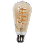 LED Fil Heliax Pear 5.5W Dim 820 E27, лампа светодиодная, 5.5Вт, 2000K, E27