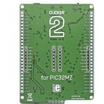 MIKROE-2800, Макетная плата, Clicker 2, микроконтроллер PIC32MZ, 2 разъема MikroBUS