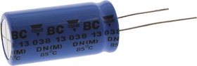 2200μF Aluminium Electrolytic Capacitor 63V dc, Radial, Through Hole - MAL203858222E3