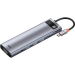 USB-хаб Baseus Metal Gleam Space Gray (CAHUB-CT0G)