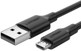 Фото 1/7 US289-60138 Black, Кабель USB-A 2.0 - Micro USB, 2A, 2м, Black