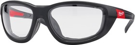 4932471885, Anti-Mist UV Safety Glasses, Clear PC Lens
