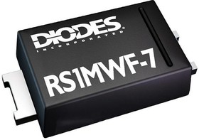 RS1MWF-7, Diode Switching 1KV 1A 2-Pin SOD-123F T/R