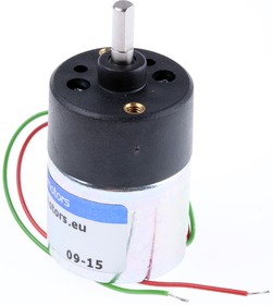 Фото 1/2 L149-6-21, DC Motor, 27 mm, with Gearbox 21:1 6 VDC