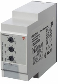Фото 1/3 PPB01CM48, Phase, Voltage Monitoring Relay, 3, 3+N Phase, SPDT, 323 → 475V ac, Plug In
