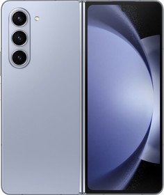 Фото 1/10 Смартфон Samsung Galaxy Z Fold 5 5G 12/512Gb, SM-F946B, голубой
