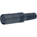 110-1-2, Female Cable Connector, , 13 Poles, Socket