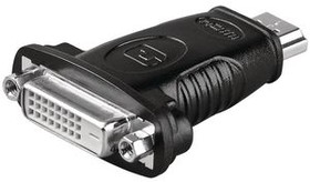 A 323, Adapter, HDMI Plug - DVI-D 24+1-Pin Socket