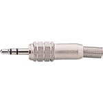 RM 558C, Jack Plug, Straight, 2.5 mm, 3 Poles