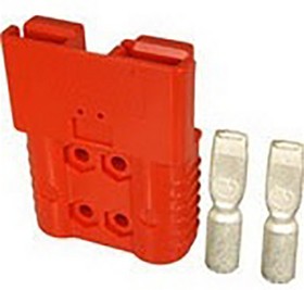 E6379G2, Battery Connector Kit, Genderless, 2 Poles, 2AWG, 160A, Red