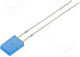 OSB5YU71A4B, LED; rectangular; 6.95x4.8x4.95mm; blue; 150?220mcd; 100°; 20mA