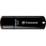 Флеш-память Transcend JetFlash 350, 4Gb, USB 2.0, чер, TS4GJF350