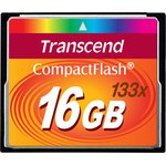 Карта памяти 16Gb Compact Flash Transcend 133x (TS16GCF133)