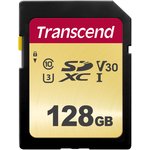 TS128GSDC500S, Transcend SDXC 500S, Карта памяти
