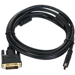 LCG135F-2M, TV-COM HDMI to DVI-D (19M -25M) 2m, 2 filters, Cable