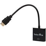 TA558, Telecom HDMI(M) - VGA(F), Кабель-переходник HDMI(M) -  VGA(F) Telecom [TA558]