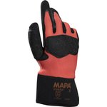850 9, TITAN 850 Red Nitrile Cut Resistant Work Gloves, Size 9, Large ...