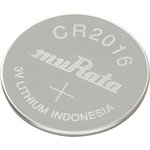 97384013, CR2016 Button Battery, 3V, 20mm Diameter