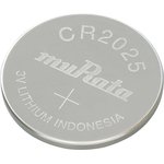 97384015, CR2025 Button Battery, 3V, 20mm Diameter