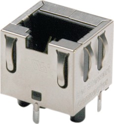 SS60300-014, Modular Jack, RJ45, CAT6a, 8 Positions, 8 Contacts, Shielded