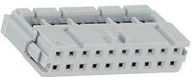 2-1393531-6, Multipole socket DIN 41651, 10 Contacts
