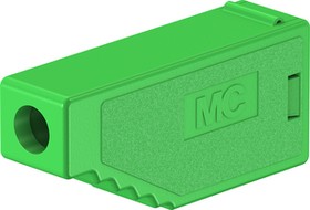 22.2160-25, Clip Insulator 29mm Green