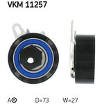 VKM 11257, Ролик ремня ГРМ VW LT,T4/VOLVO 2.5TDi