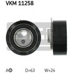 VKM11258, Ролик натяжной ремня ГРМ VW LT/Transporter. Volvo 850/S70 2.5TDI/SDI 96