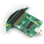 Фото 5/5 CY7C68013A USB Board (type A), Высокоскоростной USB модуль со встроенным 8051 ядром, разъемом USB-A