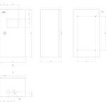 Корпус металлический ЭРА SIMPLE ЩМПг-01 с окном (410x220x175) IP54 У2 серый Б0041660