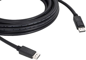 Фото 1/4 C-DP-25, Kramer DisplayPort (m) - DisplayPort (m) 7.6м, Кабель DisplayPort (Вилка - Вилка), 7,6 м