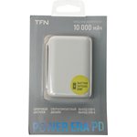 Внешний аккумулятор TFN Power Era 10 PD, 10000mAh, белый(TFN-PB-253-WH)