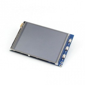 Фото 1/7 Модуль дисплея ACD17-RA104 Waveshare 3.2" резистивный сенсорный дисплей без корпуса, 320*240 IPS матрица, вход SPI, питание по USB, для