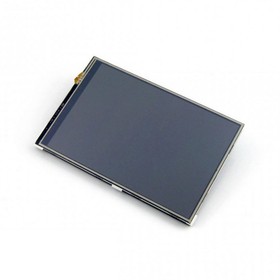 Фото 1/6 Модуль дисплея ACD17-RA416 Waveshare 4 резистивный сенсорный дисплей без корпуса, 480*320 IPS матрица, вход SPI, питание по USB, для Raspber