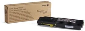 Фото 1/4 Картридж лазерный Xerox 106R02235 желтый (6000стр.) для Xerox Ph 6600/WC 6605