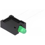 0035.7023, LED; in housing; green; 3mm; -25?85°C; IP40; Kind: prominent