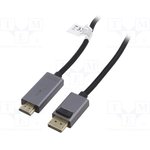 4K DisplayPort adapter cable 1.8 m, DB-340202-018-S