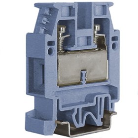 Photo 1/2 ZCBX24, Pass-through clamp blue 4mm.kv CBD.4(Ex)i