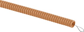 Труба гофрированная ПВХ ЭРА GOFR-16-25-PVС-P легкая сосна d 16мм с зондом 25м Б0043211