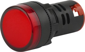 Лампа ЭРА BLS10-ADDS-024-K04E светосигнальная AD22DS LED матрица d22мм красный 24В AC/DC Б0045607